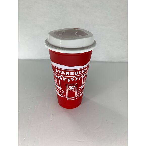 Starbucks Other - 2025 Starbucks Reusable Holiday Red Cup New